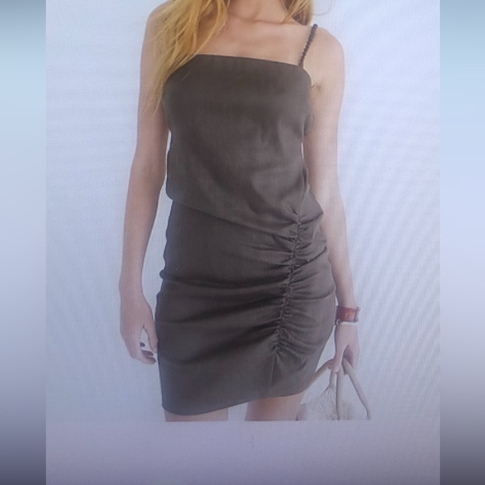 NWT NEVER WORN J-Crew Olive Dress;Wear as Wedding Guest, New Years or night out!